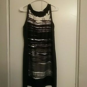 Black and white dress